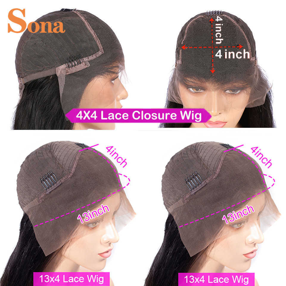 Short Orange Ginger Bob Lace Front Wigs Colored Highlight Lace Frontal Wig Brazilian Ombre Red Human Hair Wig For Women Closure S0826