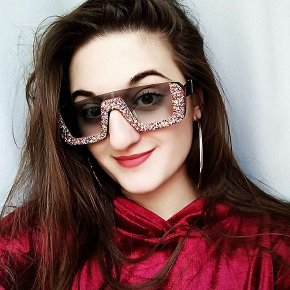 sunglasses Fashionable sun frames Luxury women Brand Designer Ladies Oversized rhinestone Square Sunglasses Men Half Frame eyeglasses For Female UV400, Black
sunglasses Fashionable sun frames Luxury women Brand Designer Ladies Oversized rhinestone Square Sunglasses Men Half Frame eyeglasses For Female UV400, Black