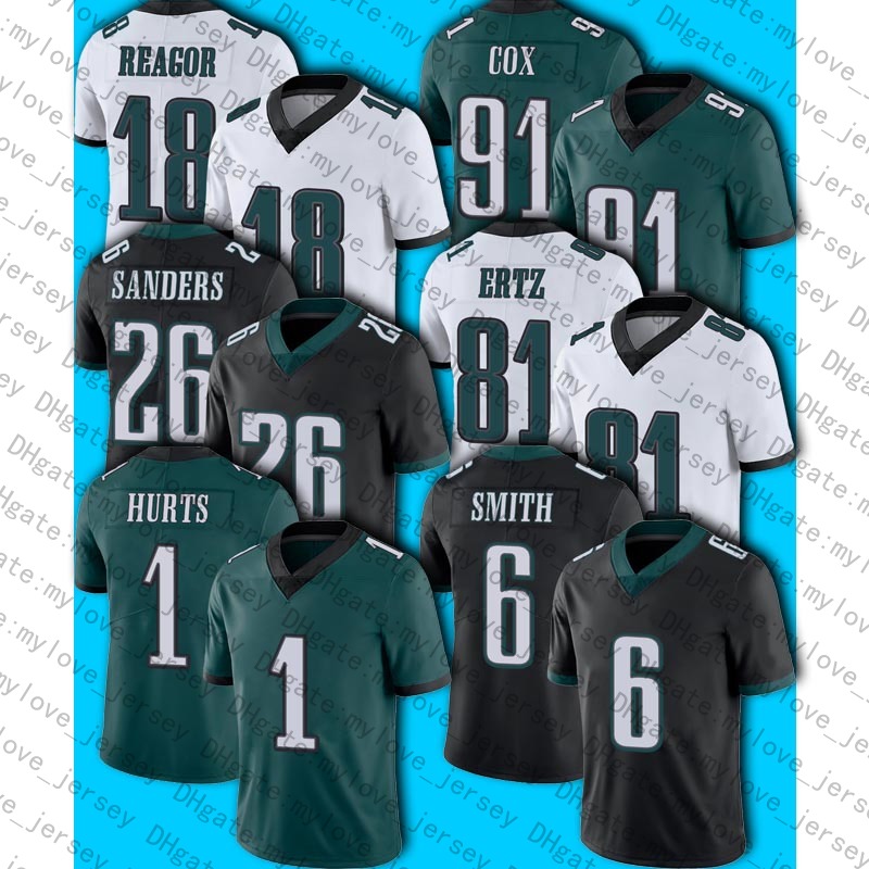 1 Jalen Hurts 6 DeVonta Smith Jersey 26 Miles Sanders 18 Jalen Reagor Jerseys 2 Darius Slay Jr 91 Fletcher Cox 62 Jason Kelce Goedert Jersey, Man size s-xxxl (ly)
1 Jalen Hurts 6 DeVonta Smith Jersey 26 Miles Sanders 18 Jalen Reagor Jerseys 2 Darius Slay Jr 91 Fletcher Cox 62 Jason Kelce Goedert Jersey, Man size s-xxxl (ly)