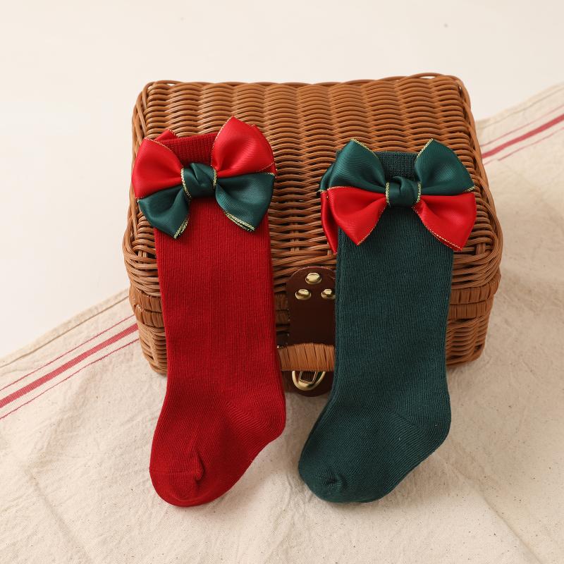 Leggings & Tights Pudcoco 2 Pairs Kids Christmas Socks Mid-Calf Length With Bowknot Decoration For Toddlers Girls Boys 0-4 Years, Blue
Leggings & Tights Pudcoco 2 Pairs Kids Christmas Socks Mid-Calf Length With Bowknot Decoration For Toddlers Girls Boys 0-4 Years, Blue