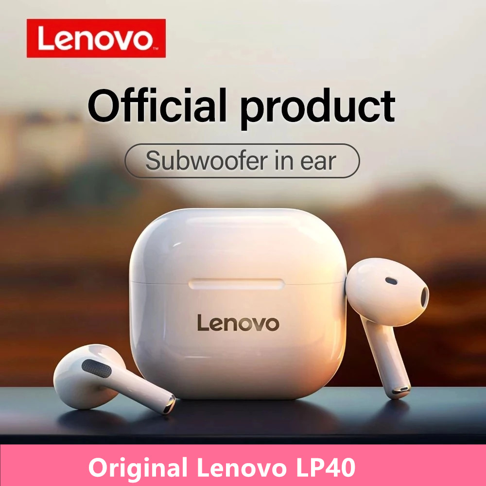 Lenovo LP40 NEW Original TWS Wireless Earphone Bluetooth5.0 Dual Stereo MINI Reduction Bass Touch Control Long Standby Earbuds
Lenovo LP40 NEW Original TWS Wireless Earphone Bluetooth5.0 Dual Stereo MINI Reduction Bass Touch Control Long Standby Earbuds