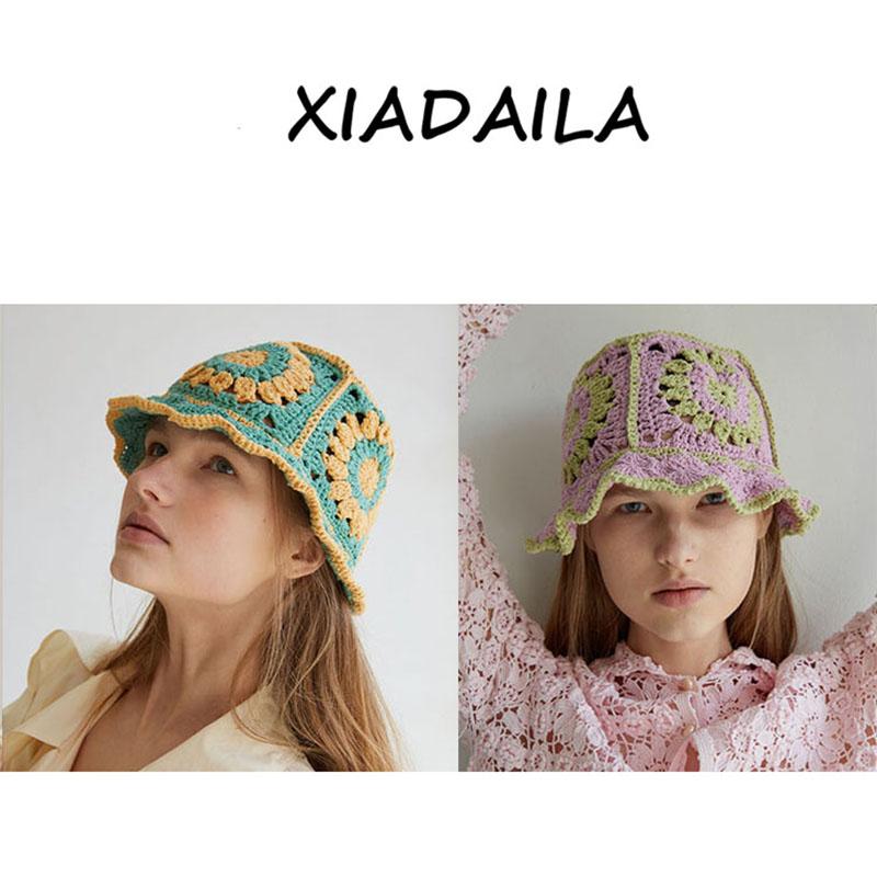 Stingy Brim Hats Panama 2021 Fashion Brand Sun Visor Uv Protection Foldable Cap Hollow Crochet Knitting Multicolor Bucket Hat, Blue;gray
Stingy Brim Hats Panama 2021 Fashion Brand Sun Visor Uv Protection Foldable Cap Hollow Crochet Knitting Multicolor Bucket Hat, Blue;gray