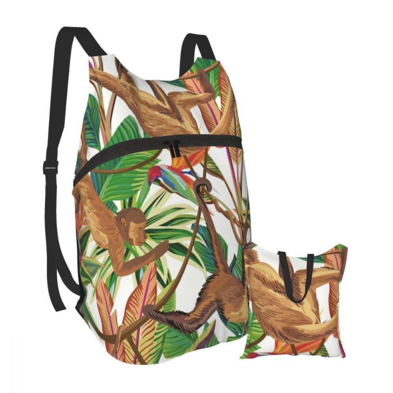 Backpack Tropical Monkey In The Jungle Portable Folding Unisex Outdoor Sport Bag For Camping Cycling, One color
Backpack Tropical Monkey In The Jungle Portable Folding Unisex Outdoor Sport Bag For Camping Cycling, One color