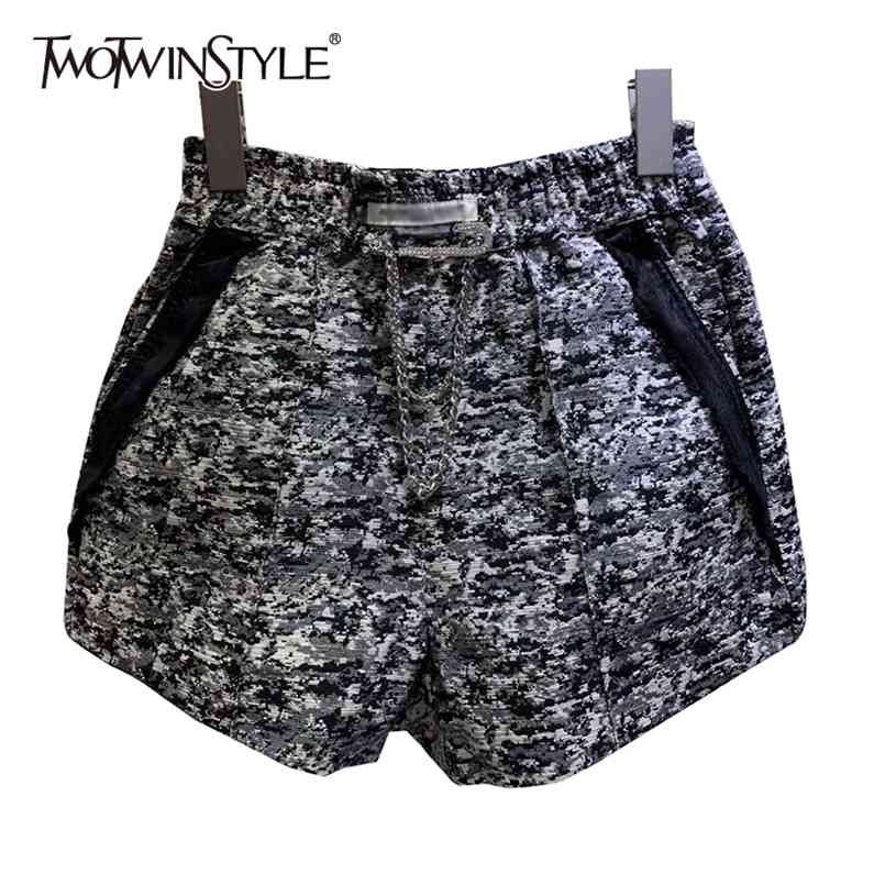 Print Patchwork Chain Short For Women High Waist Hit Color Casual Streetwear Shorts Female Fashion Clothing 210521, Aspicture
Print Patchwork Chain Short For Women High Waist Hit Color Casual Streetwear Shorts Female Fashion Clothing 210521, Aspicture