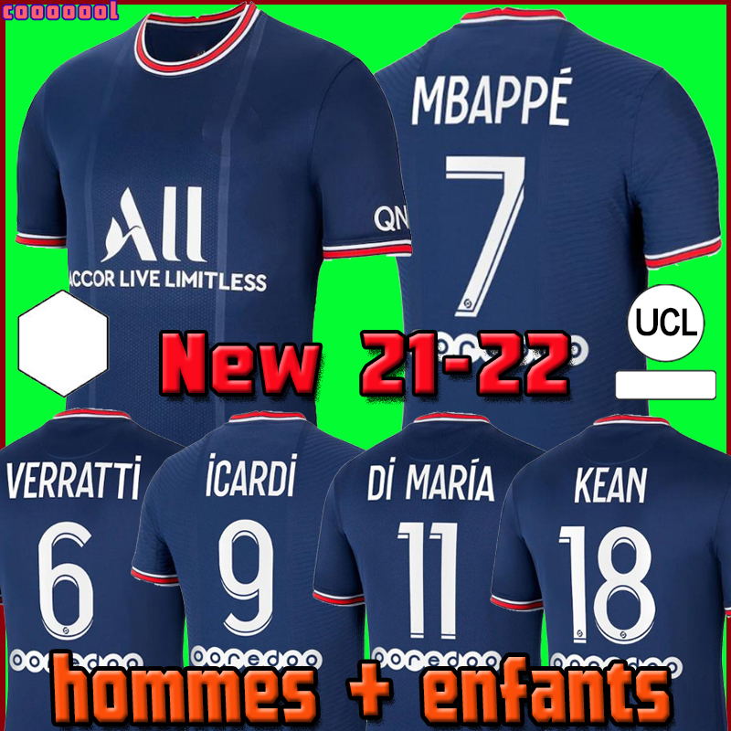 MBAPPE ICARDI soccer jersey 20 21 Maillots de football shirts 2020 2021 KEAN VERRATTI men + kids kit uniforms enfants maillot foot fourth, Away men
MBAPPE ICARDI soccer jersey 20 21 Maillots de football shirts 2020 2021 KEAN VERRATTI men + kids kit uniforms enfants maillot foot fourth, Away men