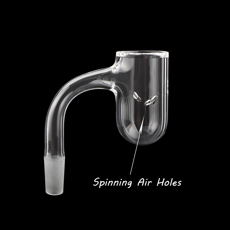 Smoking Accessories US Grade Weld Round Bottom Beveled Edge Quartz Banger Nails With 2pcs Spinning Air Holes Suitfor Glass Bongs
Smoking Accessories US Grade Weld Round Bottom Beveled Edge Quartz Banger Nails With 2pcs Spinning Air Holes Suitfor Glass Bongs