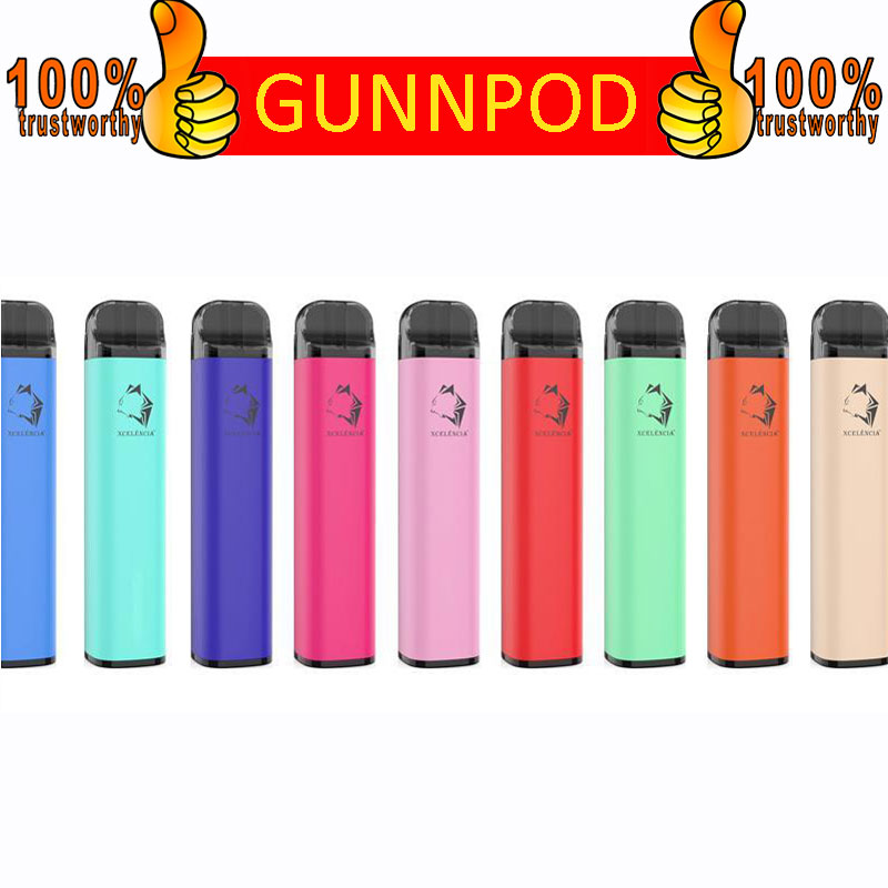 Wholesale Electronic Cigarettes GunnPod Disposable E-cigarettes Device Kit 2000 Puffs Prefilled Pod Stick Vape Pen
Wholesale Electronic Cigarettes GunnPod Disposable E-cigarettes Device Kit 2000 Puffs Prefilled Pod Stick Vape Pen