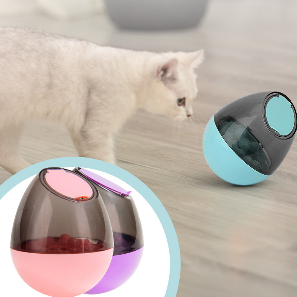 Pet toy tumbler food leakage ball food leakage puzzle pet anti-boring artifact intelligence molar fun slow food ball