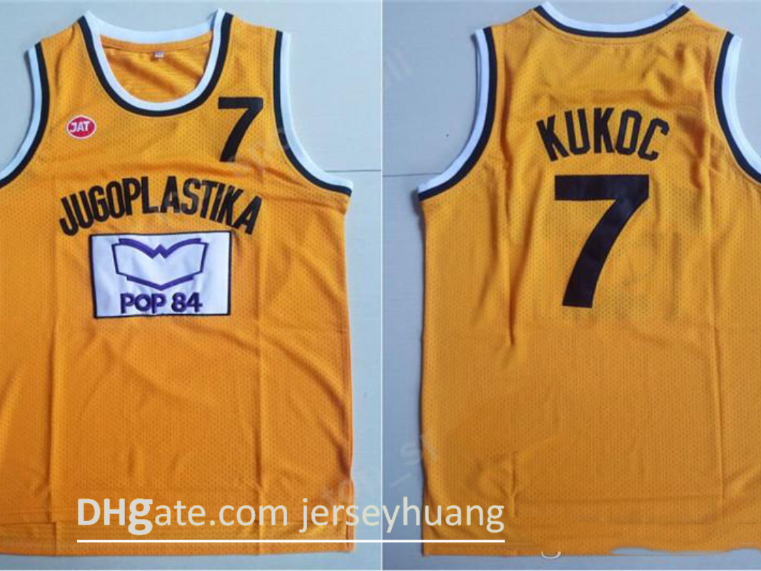 Men Moive Toni Kukoc Jersey 7 Yellow Basketball Jugoplastika Split Pop Jerseys All Stitched For Sport Fans Breathable
Men Moive Toni Kukoc Jersey 7 Yellow Basketball Jugoplastika Split Pop Jerseys All Stitched For Sport Fans Breathable