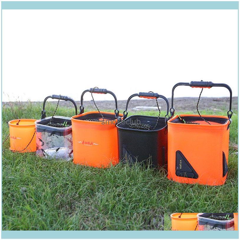 Aessories Sports & Outdoors Outdoor Eva Folding Bucket Portable Cam Bags Live Fish Water Storage Tools Carp Fishing Tackle Drop Delivery 202
Aessories Sports & Outdoors Outdoor Eva Folding Bucket Portable Cam Bags Live Fish Water Storage Tools Carp Fishing Tackle Drop Delivery 202