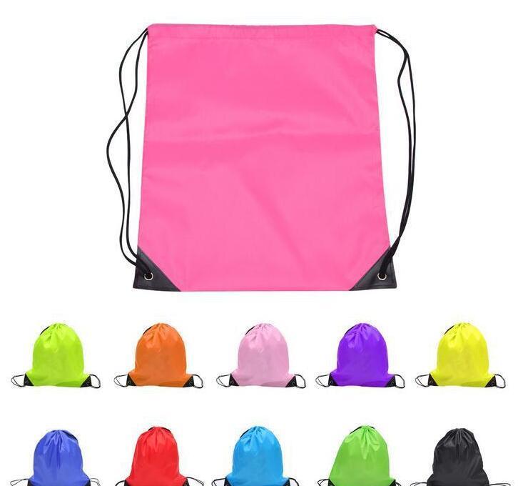 2021 kids' clothes shoes bag School Drawstring Frozen Sport Gym PE Dance Backpacks