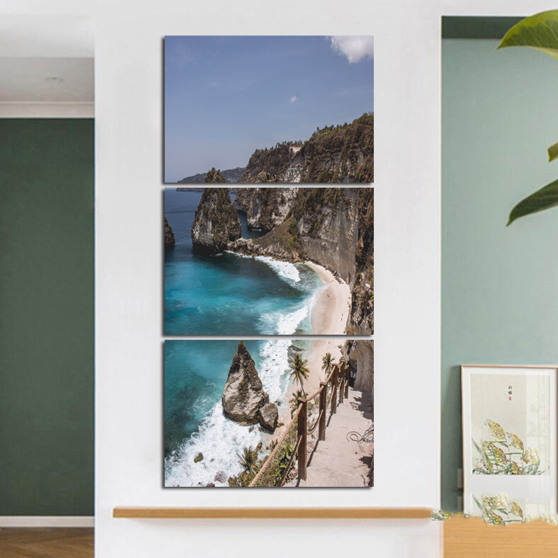 Beach Sea Posters and Prints Canvas Painting Modern Home Decor Wall Art Pictures For Living Room Landscape Indoor Decorations