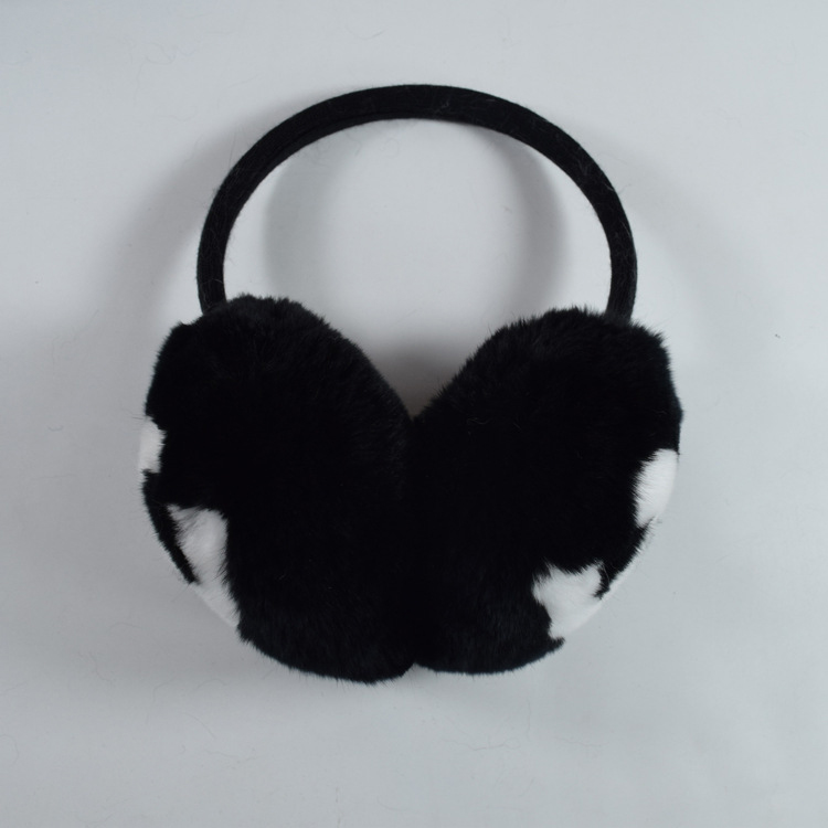 Winter earmuffs Female rabbit velvet earmuffs Classic brand Ear Muffs fashion warm warm plush earmuffs от DHgate WW