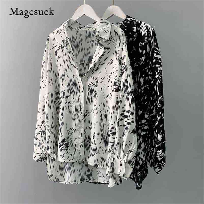 Autumn Long Sleeve Print Blouse Women Turn-down Collar Korean Fashion Clothing Pullovers Vintage Shirts Blusas Mujer 11288 210518, Black
Autumn Long Sleeve Print Blouse Women Turn-down Collar Korean Fashion Clothing Pullovers Vintage Shirts Blusas Mujer 11288 210518, Black