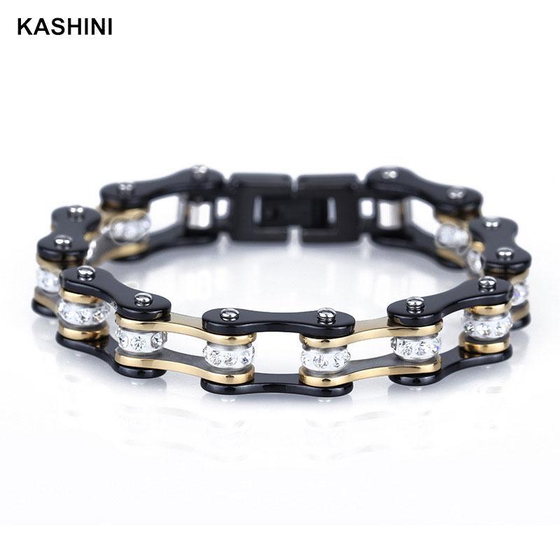 Link, Chain Couple Bracelet Ladies Bicycle Black Motorcycle Punk Machine Wholesale
