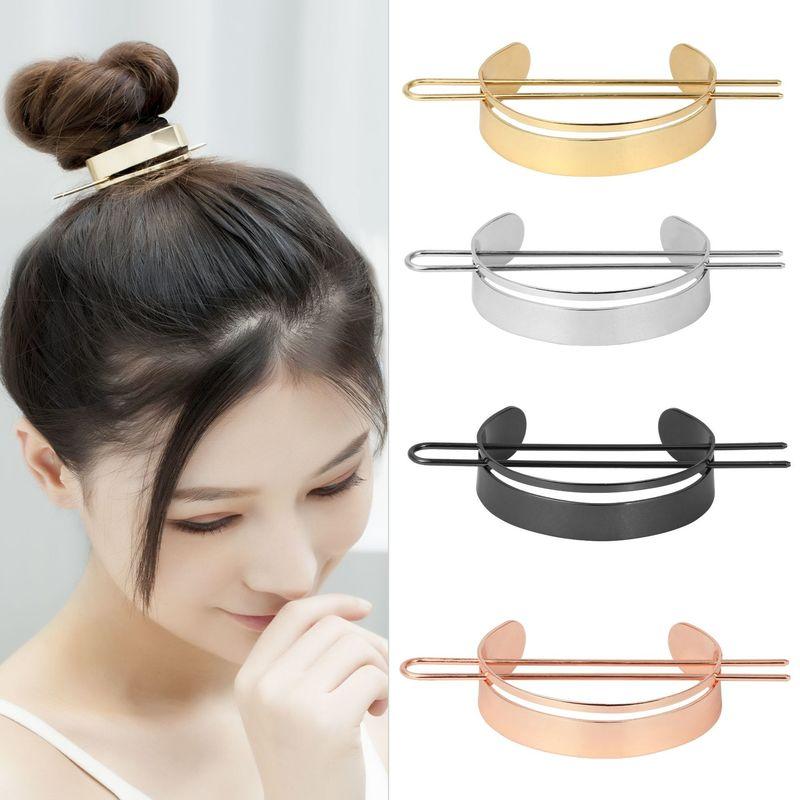 Hair Clips & Barrettes Alloy Round Top Hairpin Bun Cage Minimalist Holder Stick Girl Accessories Jewelry, Golden;silver
Hair Clips & Barrettes Alloy Round Top Hairpin Bun Cage Minimalist Holder Stick Girl Accessories Jewelry, Golden;silver