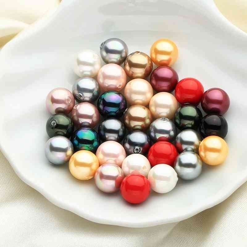 4/6/8/10/12/14mm Colorful Pearl Made of Natural Shell Half Hole Round Loose Beads DIY Jewelry Making
4/6/8/10/12/14mm Colorful Pearl Made of Natural Shell Half Hole Round Loose Beads DIY Jewelry Making