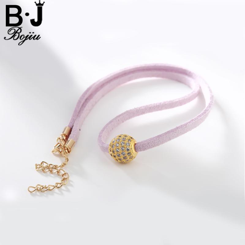Bojiu Women Young Energetic Choker Necklace Velvet Leather Short Chain For Girl Gold Zircon Pendant Necklaces NKS038-2 Chokers
Bojiu Women Young Energetic Choker Necklace Velvet Leather Short Chain For Girl Gold Zircon Pendant Necklaces NKS038-2 Chokers