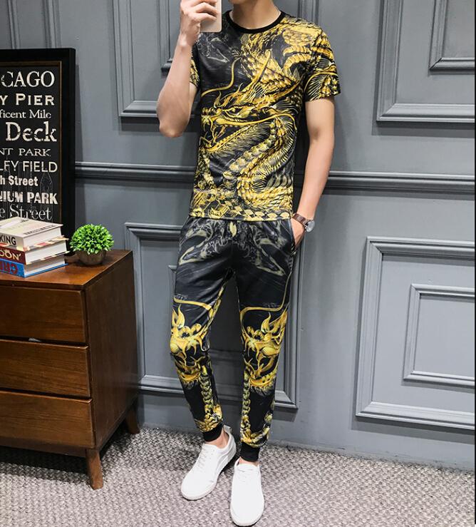 Men's Tracksuits 2021 Summer Dragon Tracksuit Short Sets Casual Sports Suit Man Fitness Clothing 2 Piece Set Outfits, Gray
Men's Tracksuits 2021 Summer Dragon Tracksuit Short Sets Casual Sports Suit Man Fitness Clothing 2 Piece Set Outfits, Gray