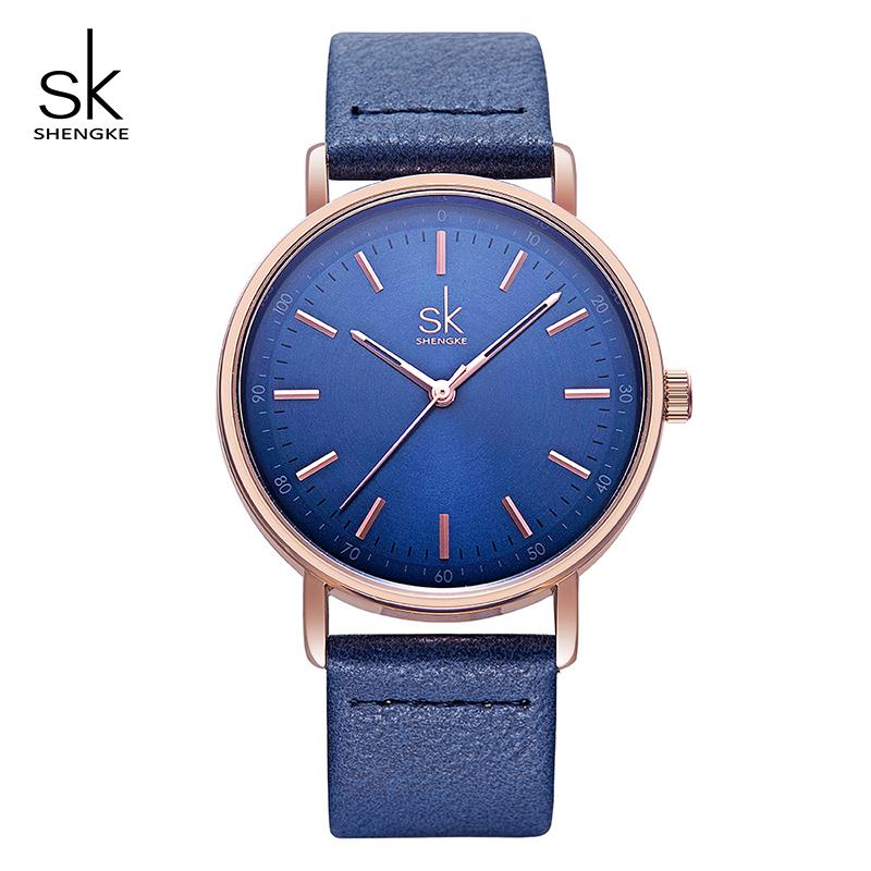 Wristwatches Shengke Colorful Leather Women Watches Quartz Ladies Wristwatch 2021 SK Women's Day Gift For #K8065, Slivery;brown
Wristwatches Shengke Colorful Leather Women Watches Quartz Ladies Wristwatch 2021 SK Women's Day Gift For #K8065, Slivery;brown