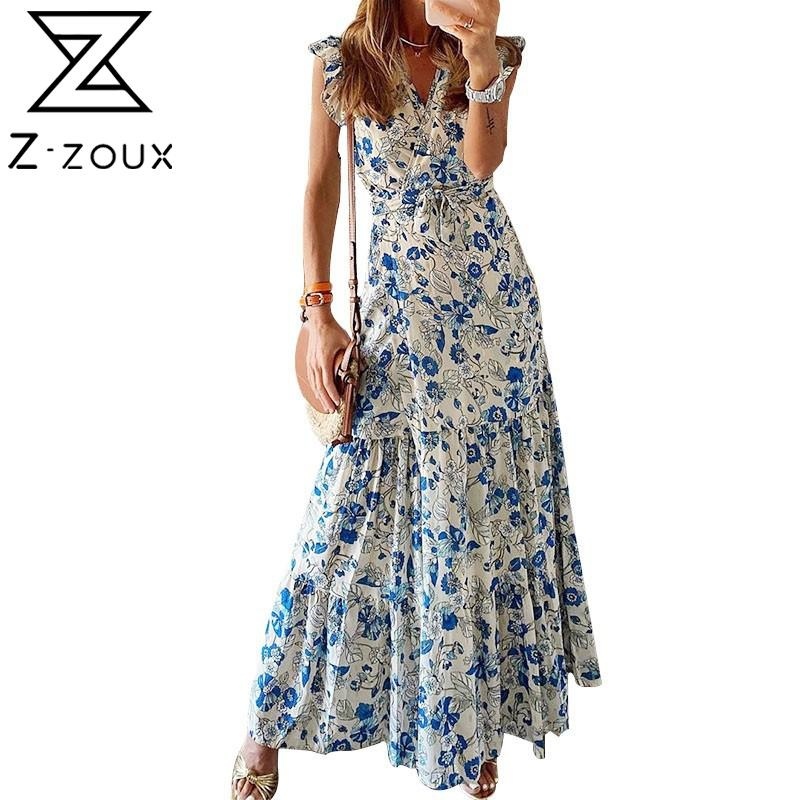 Women Dress V Neck Sleeveless Floral es Lace Up High Waist Ruffles Bohemia Sexy Long Print Maxi es 210524, Red
Women Dress V Neck Sleeveless Floral es Lace Up High Waist Ruffles Bohemia Sexy Long Print Maxi es 210524, Red