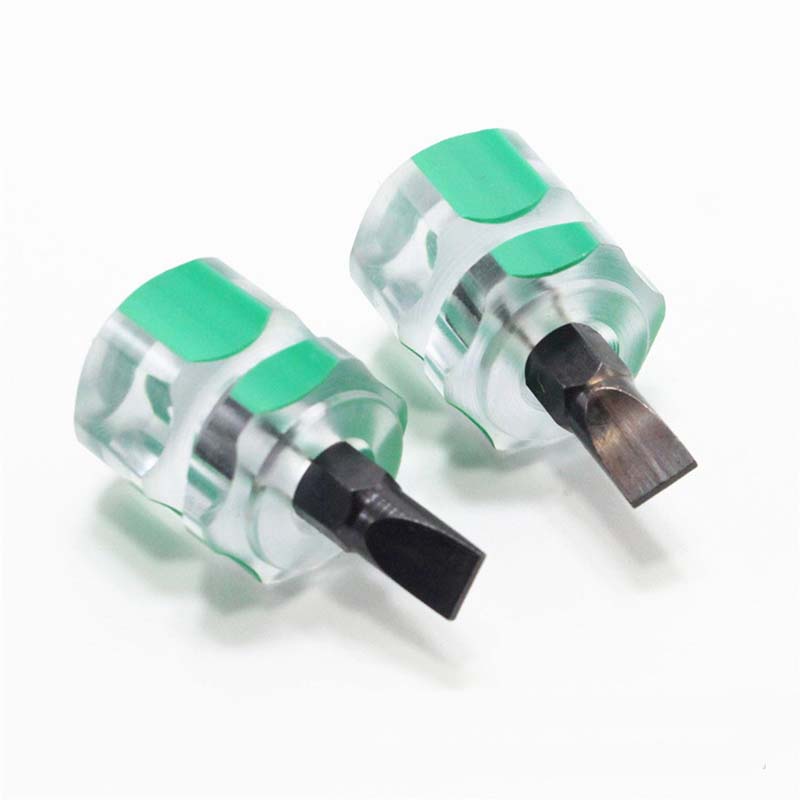 Portable Repairs Screwdriver Kit Tool Mini Screw Driver Transparent Handle Repair Hand Tools Set