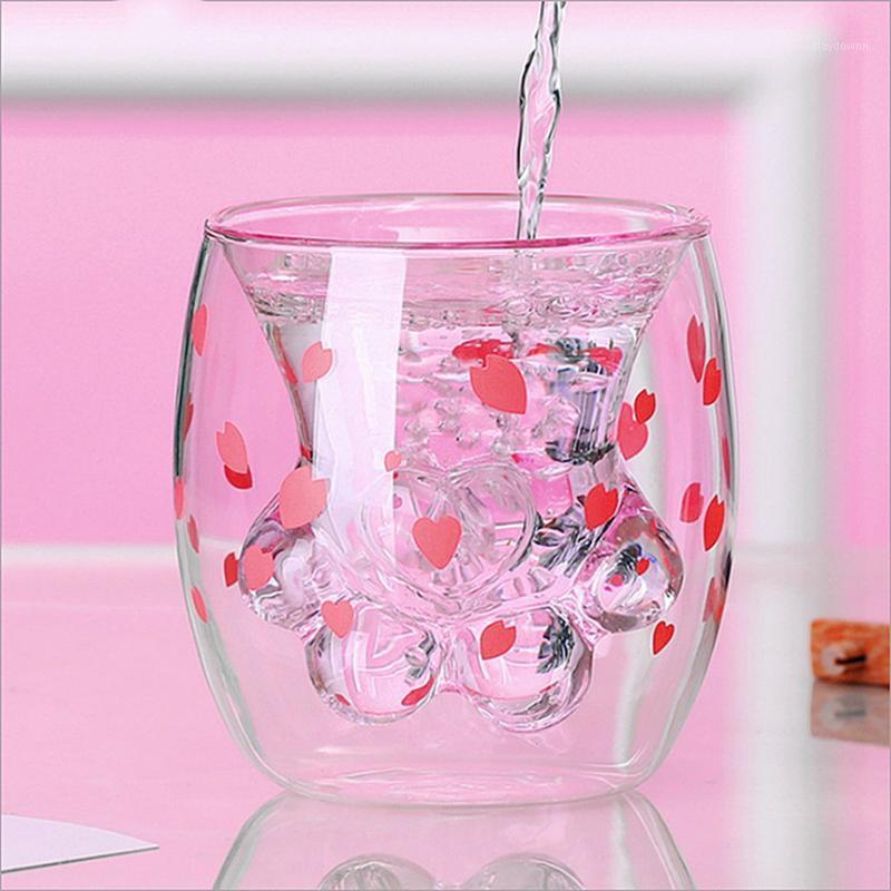 Wine Glasses Double Walled Cute Animal Cat Shaped Design Lead-free Glass Cup Morning Water Cups Milk Drinkware Mugs
Wine Glasses Double Walled Cute Animal Cat Shaped Design Lead-free Glass Cup Morning Water Cups Milk Drinkware Mugs
