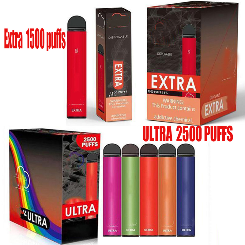 Extra 1500Puffs Disposable Vape Pen e cigarette Kit 850mAh Battery Pre-Filled Pods Cartridges Vapors Device Vaporizers Kits ultra 2500
Extra 1500Puffs Disposable Vape Pen e cigarette Kit 850mAh Battery Pre-Filled Pods Cartridges Vapors Device Vaporizers Kits ultra 2500