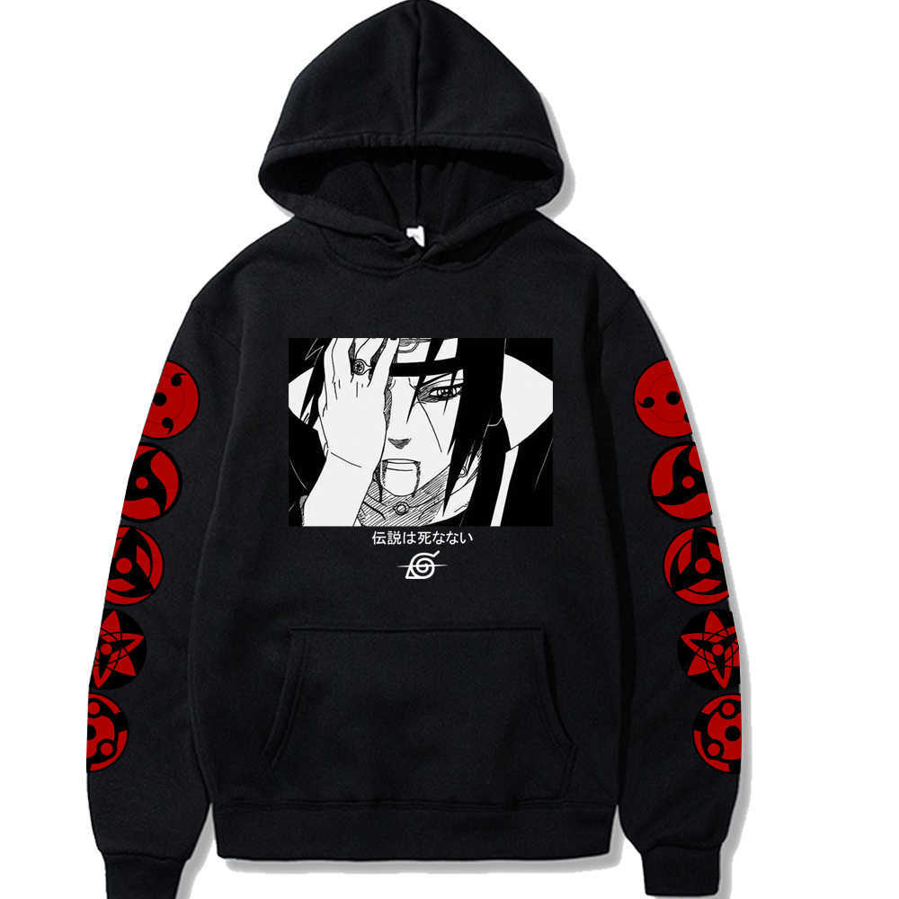 Anime Uchiha Clan Sharingan Printed Cotton Cozy Hoodies Hooded Sweatshirts Pullovers Tops X0601, Black
Anime Uchiha Clan Sharingan Printed Cotton Cozy Hoodies Hooded Sweatshirts Pullovers Tops X0601, Black