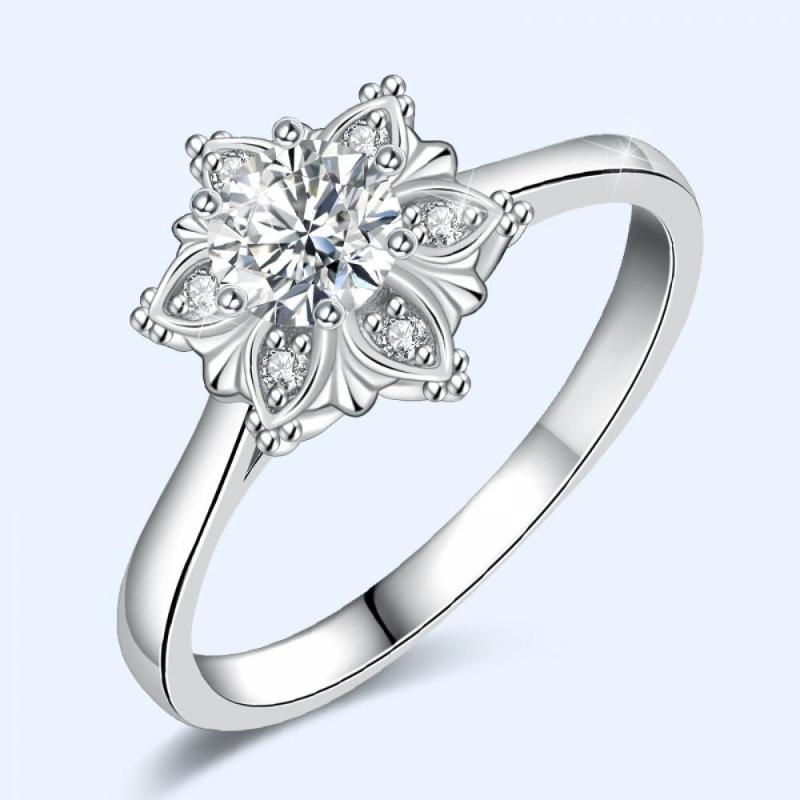 Cluster Rings Imported D Color Moissan Diamond Opening Adjustable Ring Sun Flower S925 Silver Jewelry For Woman, Golden;silver
Cluster Rings Imported D Color Moissan Diamond Opening Adjustable Ring Sun Flower S925 Silver Jewelry For Woman, Golden;silver