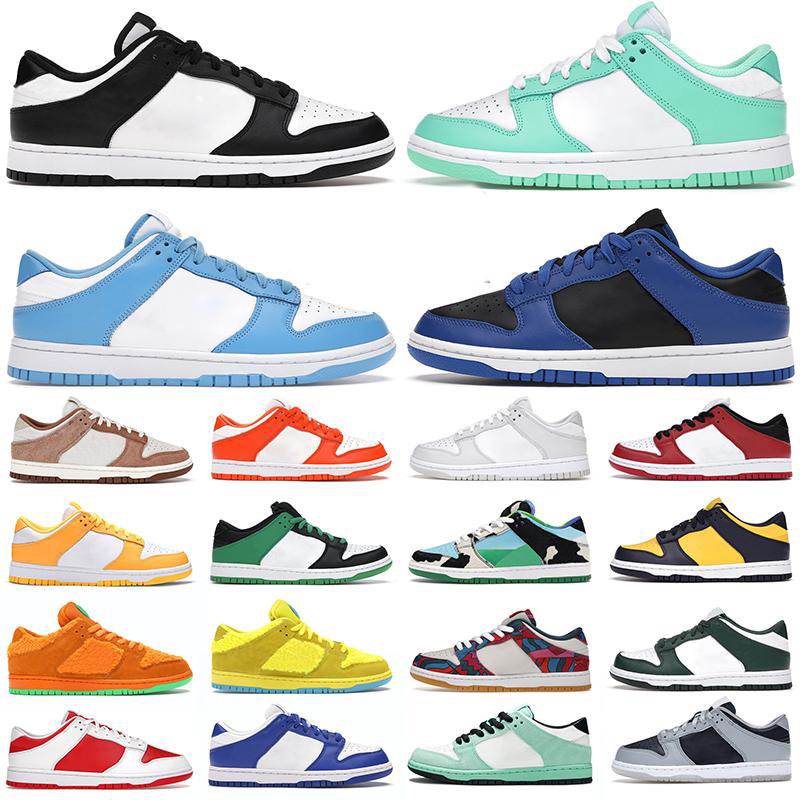 men women sb dunk Running Shoes White Black Coast Green dunks Glow Hyper Cobalt Syracuse UNC Candy Chunky Dunky Abstract Art mens fashion trainers sneakers