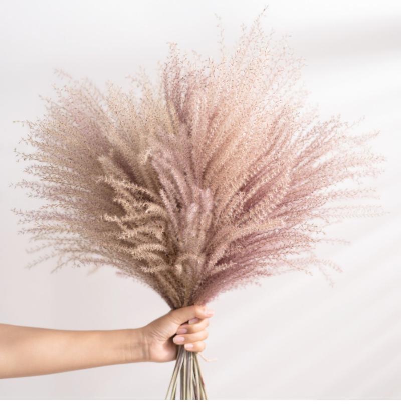 15Pcs Decoration Pampas Grass Large Real Dried Reed Flower Bouquet Home Plants Table Flores Preservadas Natura Decorative Flowers & Wreaths