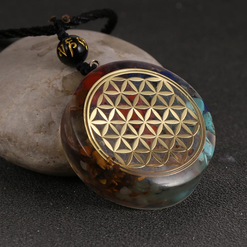 Pendant Necklaces 7 Chakra Energy Orgonite Necklace Rainbow Crystal Yoga Meditation Reiki Healing Jewelry For Women Men
Pendant Necklaces 7 Chakra Energy Orgonite Necklace Rainbow Crystal Yoga Meditation Reiki Healing Jewelry For Women Men