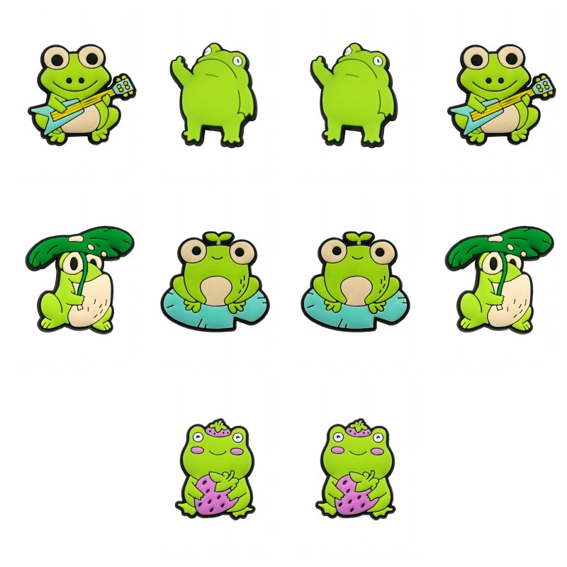 moq=2lots frog shoe charms wholesale jibitz for croc soft rubber PVC charm accessories promotional gift plastic ornaments
moq=2lots frog shoe charms wholesale jibitz for croc soft rubber PVC charm accessories promotional gift plastic ornaments