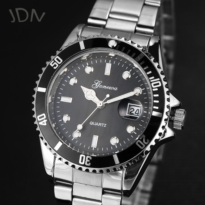 Wristwatches Men Business Watch Stainless Steel Classic Quartz Clock Casual Temperament Office Worker Accessories Automatic Date Design, Slivery;brown
Wristwatches Men Business Watch Stainless Steel Classic Quartz Clock Casual Temperament Office Worker Accessories Automatic Date Design, Slivery;brown
