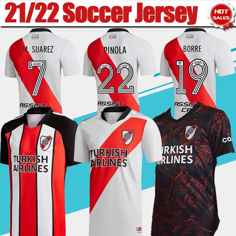 21/22 River Plate Soccer Jersey #9 J.ALVAREZ #7 M.SUAREZ Home Soccer Shirt #22 PINOLA #19 BORRE 2021 2022 Men Adult Away Short Sleeve Footbal Uniforms, 21/22 home white
21/22 River Plate Soccer Jersey #9 J.ALVAREZ #7 M.SUAREZ Home Soccer Shirt #22 PINOLA #19 BORRE 2021 2022 Men Adult Away Short Sleeve Footbal Uniforms, 21/22 home white