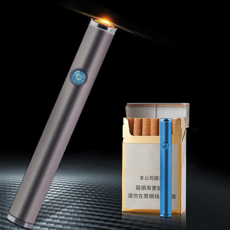 USB charging windproof personality electronic lighter intelligent silent cigarette box
USB charging windproof personality electronic lighter intelligent silent cigarette box