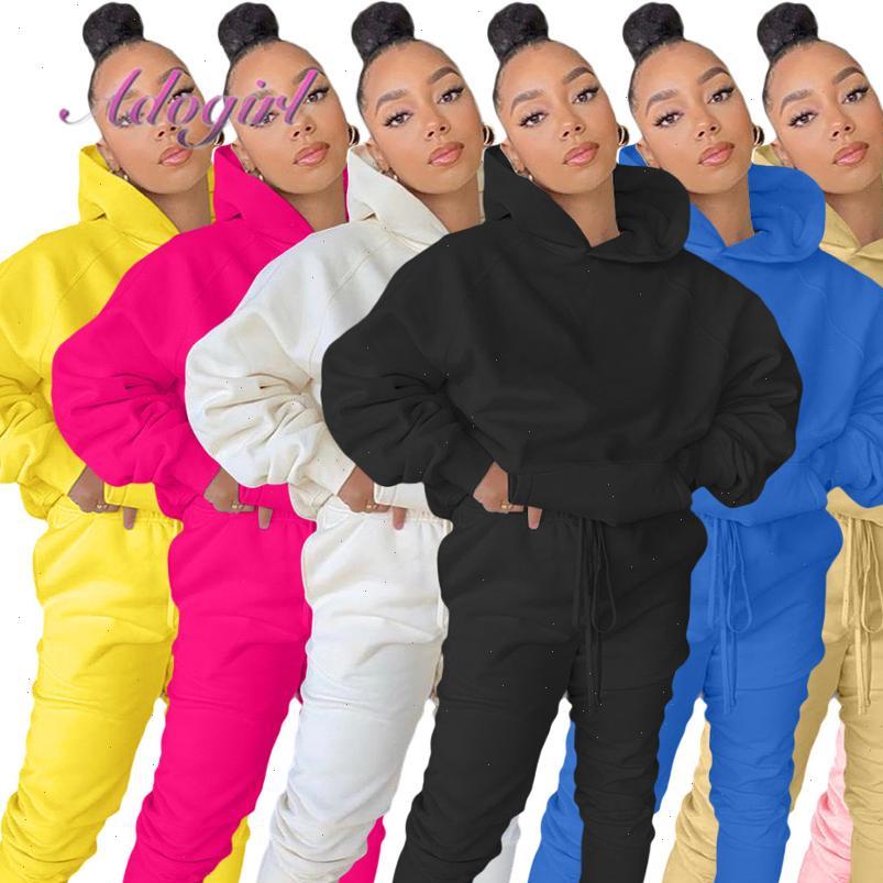 autumn active womens tracksuits sets solid long sleeve hooded joggers stacked pants suit outfit two piece sport tracksuit, Gray
autumn active womens tracksuits sets solid long sleeve hooded joggers stacked pants suit outfit two piece sport tracksuit, Gray