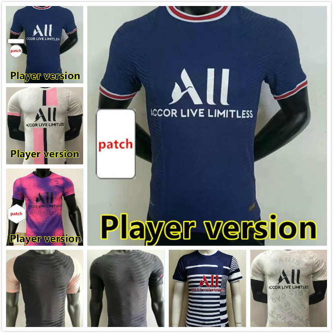 Player version 20 21 22 Paris messi SERGIO RAMOS VERRATTI DI MARIA soccer jerseys 2021 2022 MBAPPE ICARDI MARQUINHOS football shirt
Player version 20 21 22 Paris messi SERGIO RAMOS VERRATTI DI MARIA soccer jerseys 2021 2022 MBAPPE ICARDI MARQUINHOS football shirt