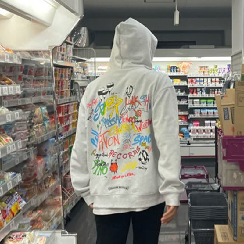 hoodies hooded sweatshirt chrome/heart Croxin Zhou Yutong' same Matty graffiti print Hoodie men' lazy wind Long Sleeve Jacket Women' couple hearts, Gray
hoodies hooded sweatshirt chrome/heart Croxin Zhou Yutong' same Matty graffiti print Hoodie men' lazy wind Long Sleeve Jacket Women' couple hearts, Gray