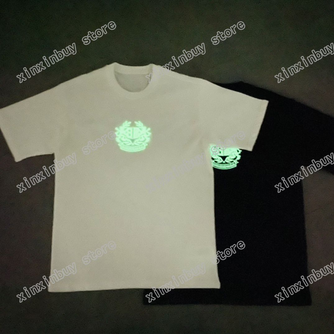 21ss men printed t shirts Luminous paris embroidery clothes short sleeve tag letters polo black white 05
21ss men printed t shirts Luminous paris embroidery clothes short sleeve tag letters polo black white 05