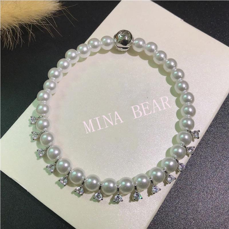 Link, Chain 2021 Fashion SWA Exquisite TREASURE PEARL Bracelet Luxury With Dazzling Jewelry Women Personalized, Black
Link, Chain 2021 Fashion SWA Exquisite TREASURE PEARL Bracelet Luxury With Dazzling Jewelry Women Personalized, Black