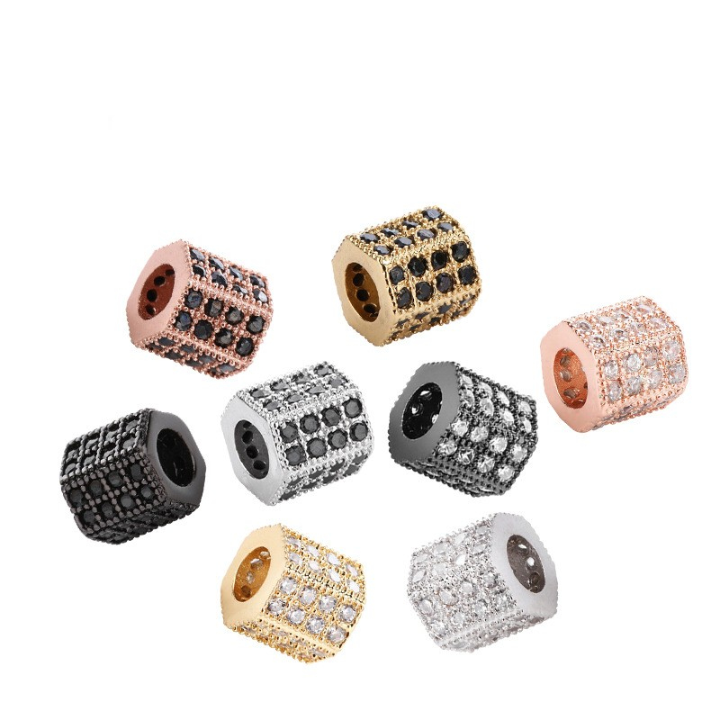 High Quality 4MM Big Hole Hexagon Prism Copper Charm for Bracelet Necklace Jewelry Making
High Quality 4MM Big Hole Hexagon Prism Copper Charm for Bracelet Necklace Jewelry Making