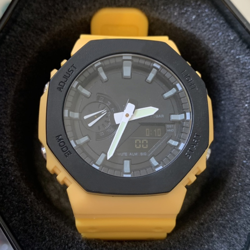 Full-featured GA Wrist Watches LED Dual Display Men's Women Ladies Casual Sports Royal Oak Electronic Analog Digital Ladies Clock 2100, Model 10
Full-featured GA Wrist Watches LED Dual Display Men's Women Ladies Casual Sports Royal Oak Electronic Analog Digital Ladies Clock 2100, Model 10
