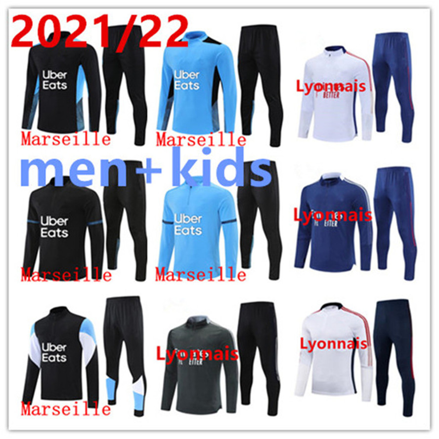 2021 2022 Marseilles adult and kids Soccer trascksuit Men Football Training Suit 21 22 Olympique de Marseille Survetement Maillot Foot
2021 2022 Marseilles adult and kids Soccer trascksuit Men Football Training Suit 21 22 Olympique de Marseille Survetement Maillot Foot