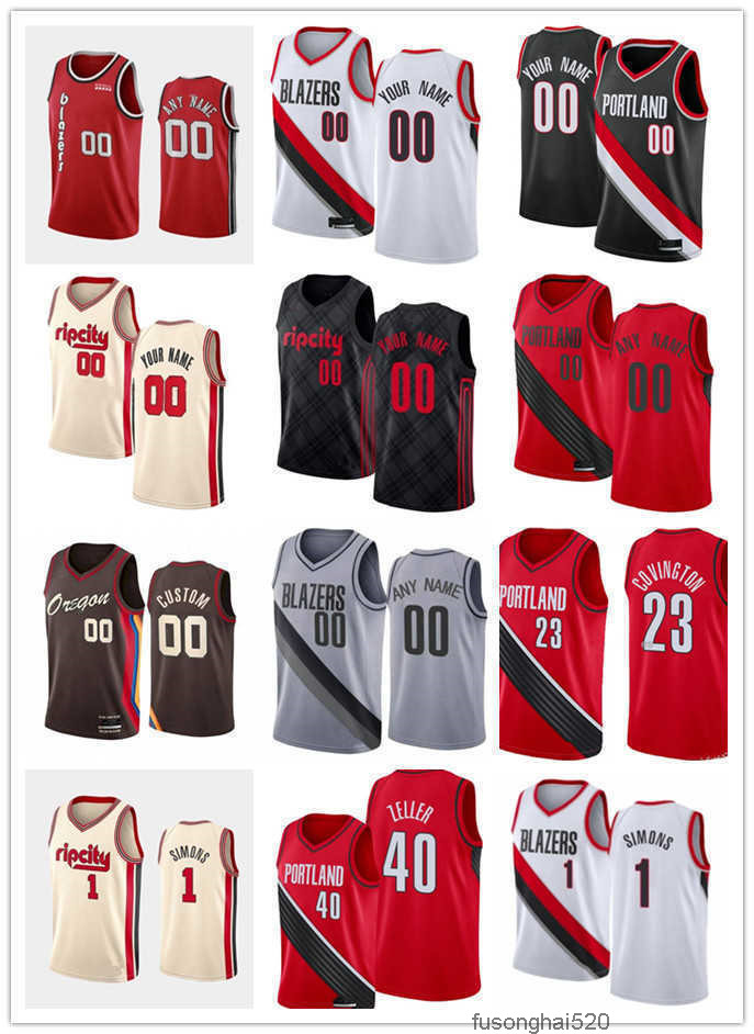 75th Custom Men Women Youth Portland's Trail Blazers's 23 Robert Covington 1 Anfernee Simons 40 Cody Zeller 16 CJ Elleby Basketball Jerseys, Color
75th Custom Men Women Youth Portland's Trail Blazers's 23 Robert Covington 1 Anfernee Simons 40 Cody Zeller 16 CJ Elleby Basketball Jerseys, Color