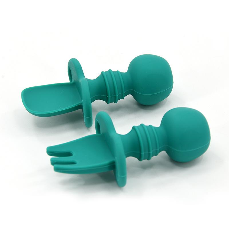 Cups, Dishes & Utensils Baby Silicone Licking Fork Spoon Training Short Handle Learn To Molar Artifact Soft
Cups, Dishes & Utensils Baby Silicone Licking Fork Spoon Training Short Handle Learn To Molar Artifact Soft