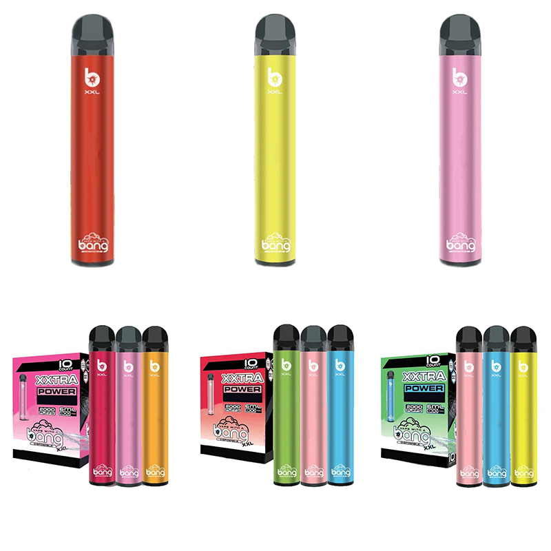 direct sales price Disposable Vape Bang XXL e cigarettes pen starter kit Device 2000 Puffs 800mAh Power Battery 6ml Pods Cartridge Vapor wholsale
direct sales price Disposable Vape Bang XXL e cigarettes pen starter kit Device 2000 Puffs 800mAh Power Battery 6ml Pods Cartridge Vapor wholsale