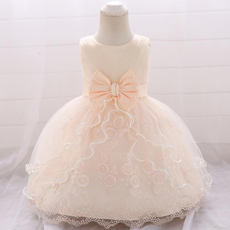 Girl's Dresses 3-24M Baby Girls Dress For Baby's Full Moon First Birthday With Wine Wedding Formal Party Sleeveless Lace, White
Girl's Dresses 3-24M Baby Girls Dress For Baby's Full Moon First Birthday With Wine Wedding Formal Party Sleeveless Lace, White