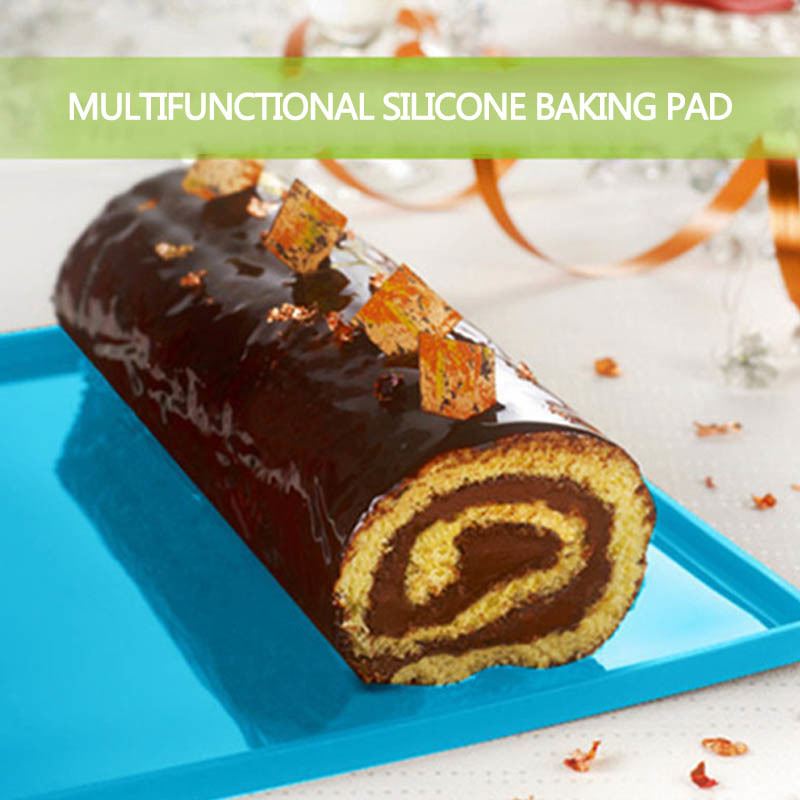 Pastry Tools Switzerland Roll Mats Silicone 1 PC Cake Pad Baking Rug Mat Cake Rolls Molds Kitchen Accessories Nonstick
